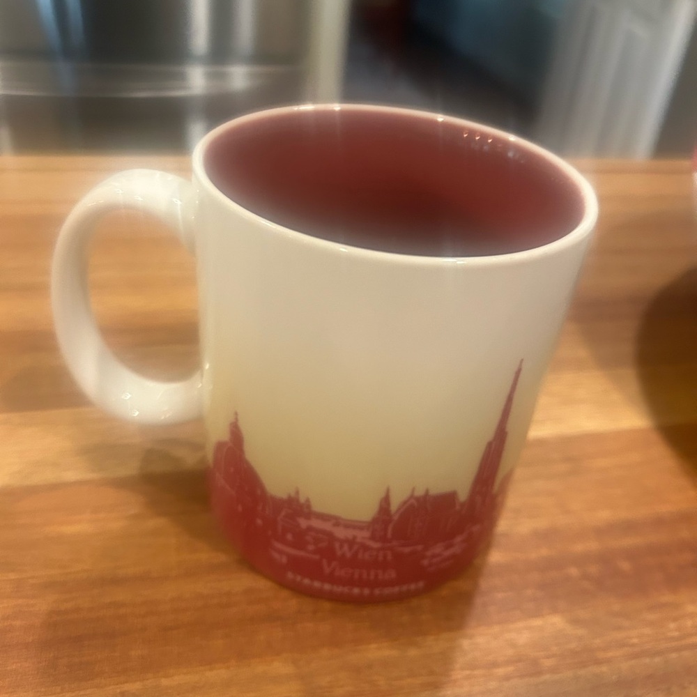 Starbucks Vienna Coffee Mug- small chip - Picture 2 of 5